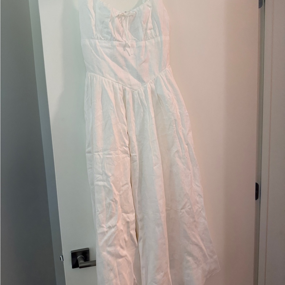 Reformation Balia Linen Dress - Picture 2 of 5